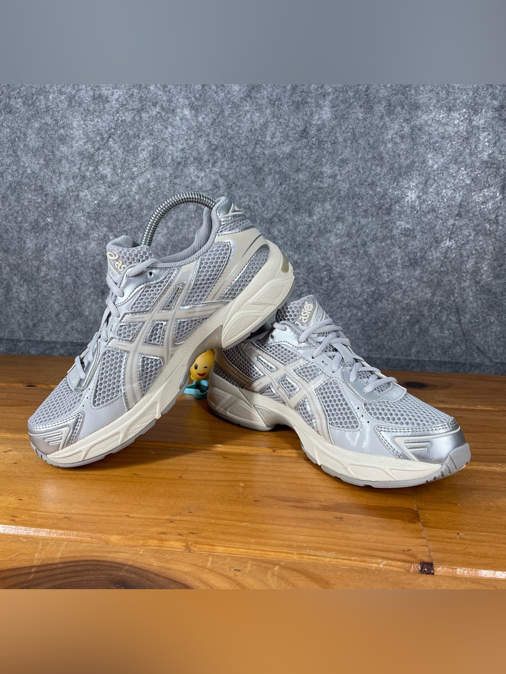 ASICS Gel-1130 Womens Size 8.5 Cloud Grey Oatmeal Running Shoes 1202A164-023 - Picture 11 of 16